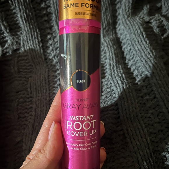 Grey Away Root touch up spray in black! Set of 4 cans! - Picture 2 of 2